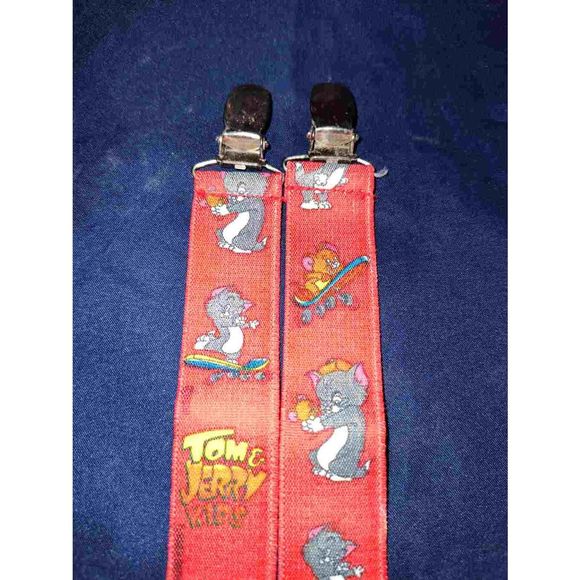 Vintage Tom and Jerry Kid's Suspenders. Adjusts to 25" long. - Picture 3 of 8
